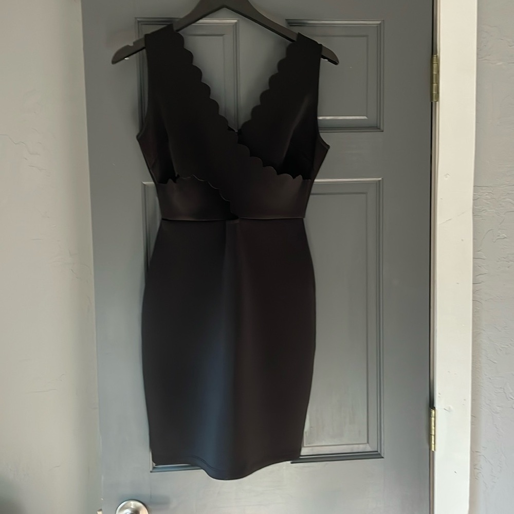 Medium Black soprano dress. 95% polyester and 5% spandex